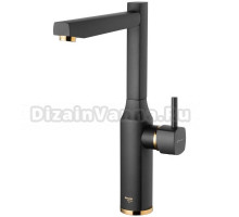Смеситель для кухни Shouder Unique 0170517 черный, золото