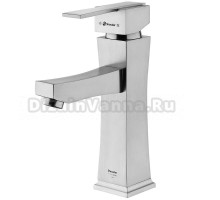 Смеситель для раковины Shouder Impro 0220205 матовый хром