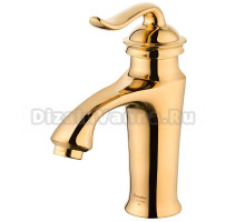 Смеситель для раковины Shouder Luka 0200206 золото