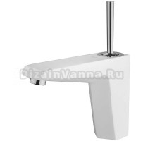 Смеситель для раковины Shouder Tiffany 0210208 слоновая кость, хром