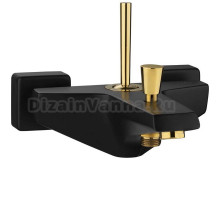 Смеситель для ванны Shouder Tiffany 0210117 черный, золото