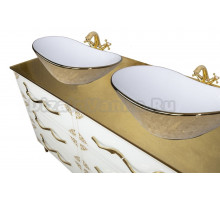 Столешница Tessoro Laura 150 Поталь-золото