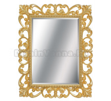 Зеркало с фацетом Tessoro ISABELLA TS-2076-750-G/L 75x95 поталь золото
