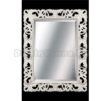 Зеркало с фацетом Tessoro ISABELLA TS-0021-880-W 88x108 белый глянец