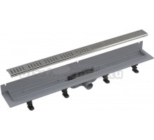Душевой лоток AlcaPlast APZ30-650M с решеткой и опорами