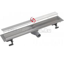Душевой лоток AlcaPlast APZ13-DOUBLE9-650 с решеткой и опорами