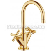 Смеситель Dorn Bracht Tara 22512892-28 для раковины, сатинированная латунь
