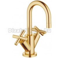 Смеситель Dorn Bracht Tara 22302892-28 для раковины, сатинированная латунь