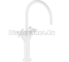 Смеситель Dorn Bracht Tara 22533892-10 для раковины, белый матовый