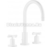 Смеситель Dorn Bracht Tara 20713892-10 для раковины, белый матовый