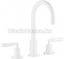 Смеситель Dorn Bracht Tara 20710882-10 для раковины, белый матовый