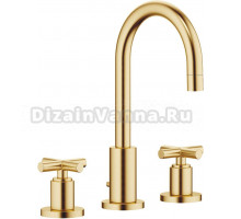 Смеситель Dorn Bracht Tara 20710892-28 для раковины, сатинированная латунь