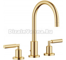 Смеситель Dorn Bracht Tara 20713882-28 для раковины, сатинированная латунь