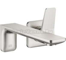 Смеситель Dorn Bracht Lisse 36861845-06 С ВНУТРЕННЕЙ ЧАСТЬЮ для раковины, платина матовая