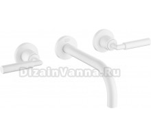 Смеситель Dorn Bracht Tara 36712882-10 для раковины, белый матовый