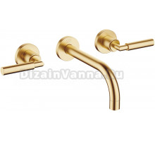 Смеситель Dorn Bracht Tara 36712882-28 для раковины, сатинированная латунь