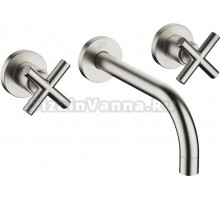 Смеситель Dorn Bracht Tara 36712892-06 для раковины, матовая платина, без внутренней части