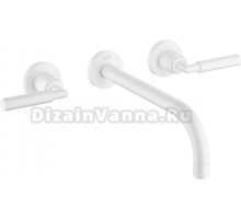 Смеситель Dorn Bracht Tara 36717882-10 для раковины, белый матовый, без внутренней части