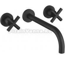 Смеситель Dorn Bracht Tara 36717892-33 для раковины, черный матовый, без внутренней части