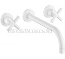 Смеситель Dorn Bracht Tara 36717892-10 С ВНУТРЕННЕЙ ЧАСТЬЮ, белый матовый, для раковины