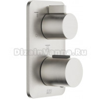 Термостат Dorn Bracht Lisse 36427845-06 С ВНУТРЕННЕЙ ЧАСТЬЮ для душа, платина матовая