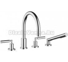 Смеситель Dorn Bracht Tara 27512882-00 на борт ванны, хром