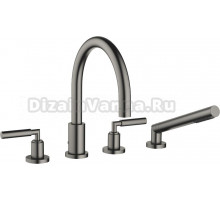 Смеситель Dorn Bracht Tara 27512882-99 на борт ванны, темная матовая платина