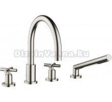 Смеситель Dorn Bracht Tara 27512892-06 на борт ванны, матовая платина