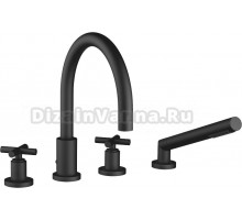 Смеситель Dorn Bracht Tara 27512892-33 на борт ванны, черный матовый