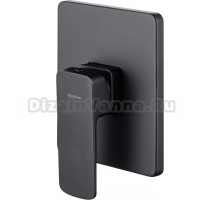 Смеситель Allen Brau Infinity 5.21015-31 С ВНУТРЕННЕЙ ЧАСТЬЮ, для душа, чёрный матовый