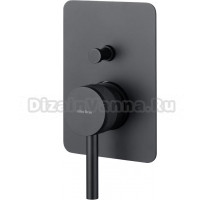 Смеситель Allen Brau Priority X2 5.31011-31 С ВНУТРЕННЕЙ ЧАСТЬЮ, для душа, черный матовый