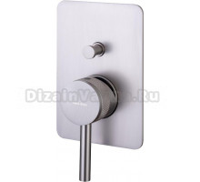 Смеситель Allen Brau Priority X2 5.31011-BN С ВНУТРЕННЕЙ ЧАСТЬЮ, для душа, брашированный никель