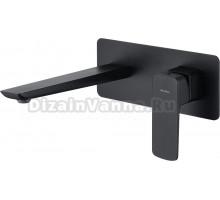 Смеситель Allen Brau Infinity 5.21003-31 С ВНУТРЕННЕЙ ЧАСТЬЮ, для раковины, чёрный матовый