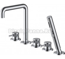 Смеситель Allen Brau Priority 5.31007-00 на борт ванны, хром