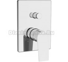 Смеситель Aquanet Static AF330-51C С ВНУТРЕННЕЙ ЧАСТЬЮ, для душа