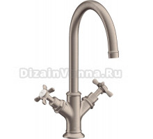 Смеситель Axor Montreux 16502820 для раковины, шлифованный никель