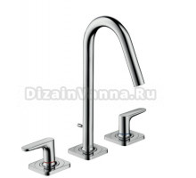 Смеситель для раковины Axor Citterio M 34133000 с донным клапаном