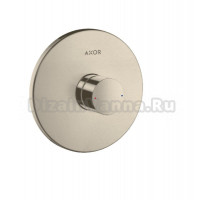Смеситель для душа Axor Uno 45605820 встраиваемый, шлифованный никель