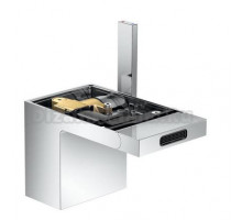 Смеситель для биде Axor MyEdition 47212000, с донным клапаном, без панели