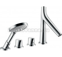 Термостат Axor Starck Organic 12425000 на борт ванны