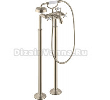 Смеситель Axor Montreux 16547820 напольный, шлифованный никель