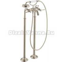 Смеситель Axor Montreux 16553820 напольный, шлифованный никель