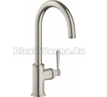 Смеситель Axor Montreux 16580800 для кухонной мойки, сталь