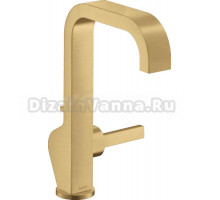 Смеситель Axor Citterio 39034250 для раковины, шлифованное золото