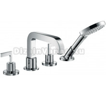 Смеситель Axor Citterio 39446000 на борт ванны, хром