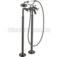 Смеситель Axor Montreux 16547340 напольный, шлифованный черный