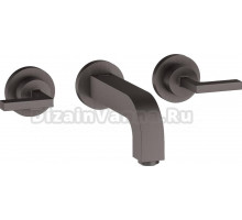 Смеситель Axor Citterio 39315340 для раковины, шлифованный черный