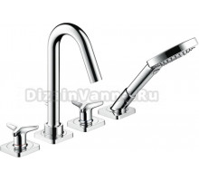 Смеситель Axor Citterio M 34446000 на борт ванны