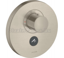 Термостат Axor ShowerSelect HighFlow 36726820 для душа, шлифованный никель