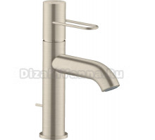 Смеситель Axor Uno 38023820 для раковины, шлифованный никель